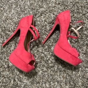 Pink Charlotte Russe Heels